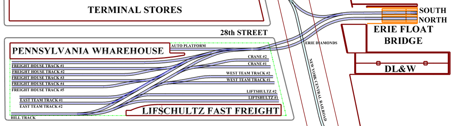 28th Street Map