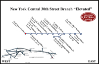 30th Street Elevated Map